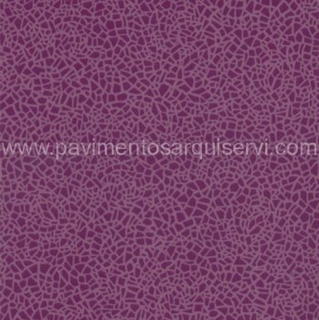 Vinílicos PVC HETEROGENEO Suelo Vinílico Mosaico Morado